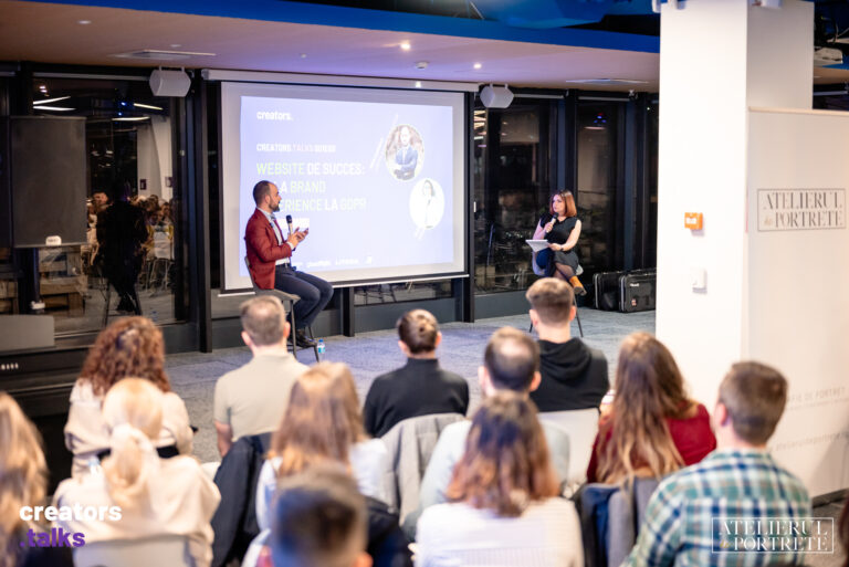Read more about the article Website de succes, de la BRAND EXPERIENCE la GDPR | Cronica evenimentului Creators.talks S01E03