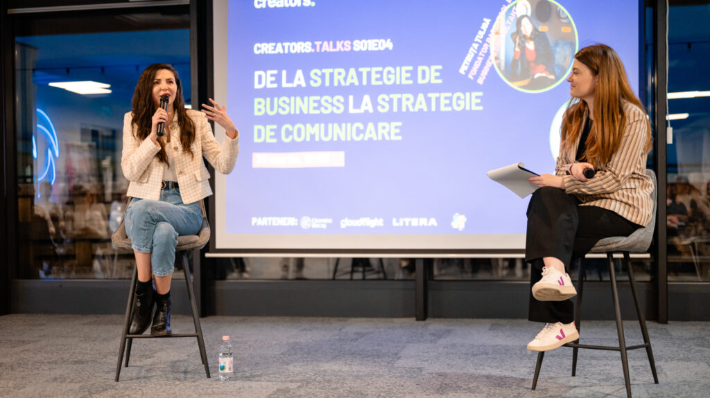 Read more about the article De la strategie de business la strategie de comunicare | Cronica evenimentului Creators.talks S01E04