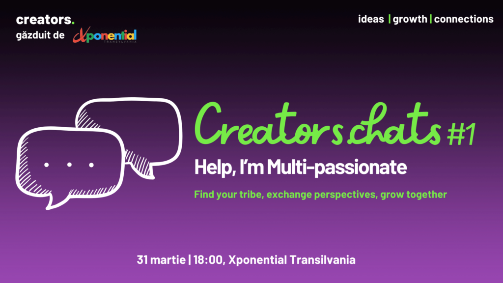 Read more about the article Help, I’m multi-passionate! – Cum îmbini mai multe pasiuni într-o carieră cu sens – Mastermind lunar